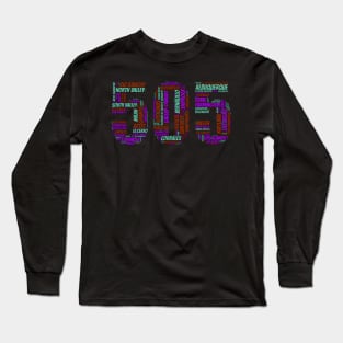 Albuquerque and the 505 Long Sleeve T-Shirt